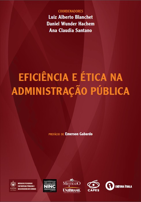 EFICIÊNCIA E ÉTICA NA ADMINISTRAÇÃO PÚBLICA