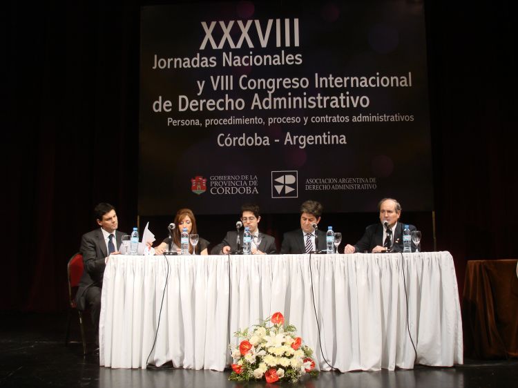 XXXVIII Jornadas Nacionales y VIII Congreso Internacional de Derecho Administrativo (Asociacin Argentina de Derecho Administrativo - Crdoba, Argentina)