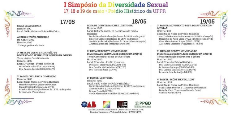 Palestra - I Simpósio da Diversidade Sexual - UFPR (Curitiba - PR)