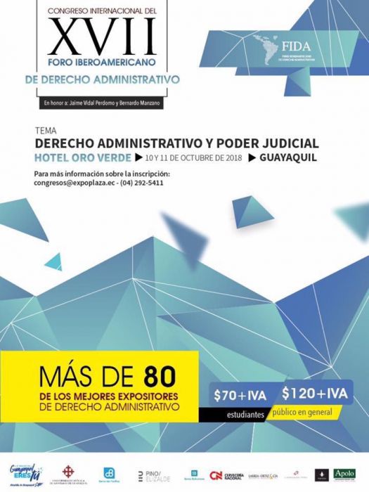  Congreso Internacional del XVII Foro Iberoamericano de Derecho Administrativo (Guayaquil, Equador)