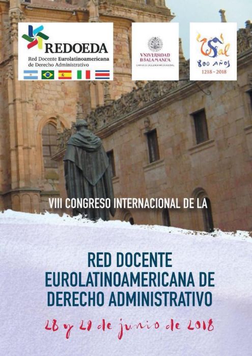 VIII Congreso Internacional de la Red Docente Eurolatinoamericana de Derecho Administrativo - Universidad de Salamanca (Salamanca, Espanha)