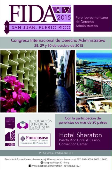 XIV Congreso Internacional de Derecho Administrativo (San Juan, Porto Rico)