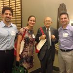 Professores Daniel Wunder Hachem, Eneida Desirre Salgado, Sabino Cassese (juiz emérito da Corte Constitucional da Itália) e Emerson Gabardo.