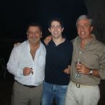 Professores Justo José Reyna, Eduardo Bordas e Daniel Wunder Hachem